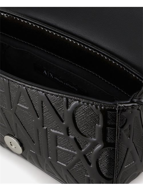 Borsa piccola Armani Exchange con logo lettering ARMANI EXCHANGE | 942734-CC79400020